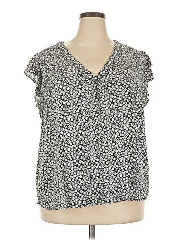 Jones & Co Short Sleeve Blouse (view 1)