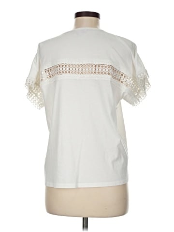 Burberry embroidered crew neck marnel t-shirt (view 2)