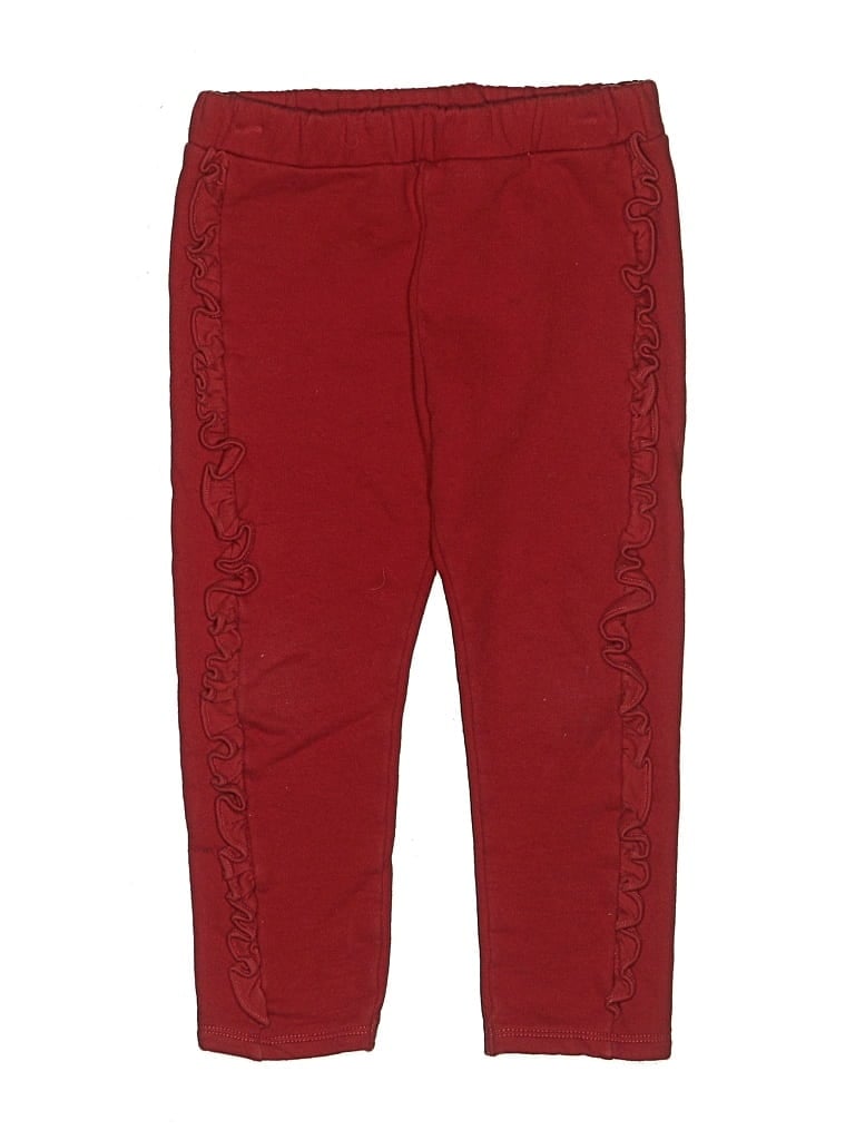Pre-owned Bella Bliss Kids' Track Pants In Red