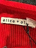 Alice + Olivia Red Sleeveless Top Size L - photo 4