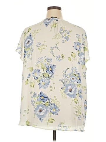 Jones & Co Short Sleeve Blouse (view 2)