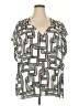Nine West 100% Polyester Silver Sleeveless Blouse Size 3X - photo 1