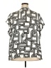 Nine West 100% Polyester Silver Sleeveless Blouse Size 3X - photo 2