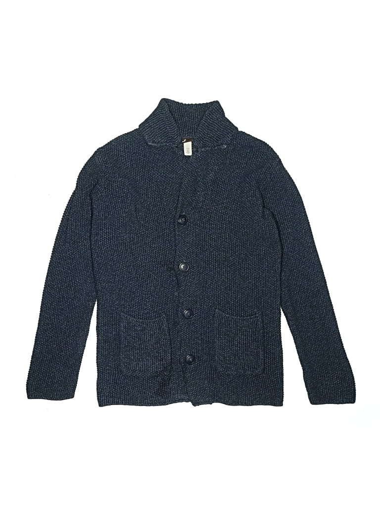 Pre-owned Tea Kids' Cardigan Sweater In Blue