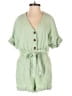 Lost + Wander Solid Green Romper Size S - photo 1