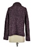 Cappagallo 100% Polyester Tweed Purple Coat Size S - photo 2