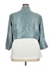 R&M Richards Metallic Teal Jacket Size 24 - photo 2