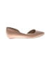 Nine West Solid Tan Flats Size 6 - photo 1