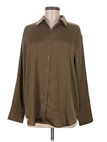 Uniqlo Long Sleeve Blouse (view 1)