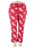 Lands' End Paisley Red Casual Pants Size 18 - photo 1