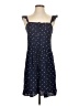 Madewell 100% Polyester Stars Blue Casual Dress Size 00 - photo 1