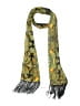 Unbranded 100% Acetate Paisley Yellow Green Scarf One size - photo 1