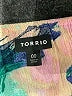 Torrid 100% Rayon Floral Tropical Multi Color Green Sleeveless Blouse Size Med Plus (00) - photo 7