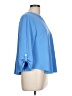 Ruby Rd. Blue 3/4 Sleeve Blouse Size L (petite) - photo 4