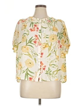 Rose + Olive Short Sleeve Blouse