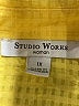 Studio Works 100% Polyester Polka Dots Yellow 3/4 Sleeve Blouse Size 1X - photo 7