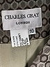 Charles Gray London Houndstooth Gray Coat Size 10 - photo 6