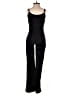 Popilush Solid Black Jumpsuit Size S - photo 2