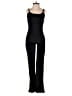 Popilush Solid Black Jumpsuit Size S - photo 1
