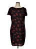 Worthington 100% Polyester Black Casual Dress Size L - photo 1