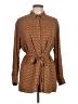 Drew Brown Long Sleeve Blouse Size L - photo 1
