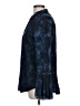Scully Paisley Blue Long Sleeve Blouse Size L - photo 5
