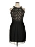 En Focus Studio 100% Polyester Black Cocktail Dress Size 14 - photo 1
