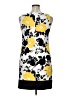 AB Studio Graphic Yellow Cocktail Dress Size 14 - photo 2