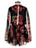 The Sang 100% Polyester Floral Multi Color Black Romper Size S - photo 2