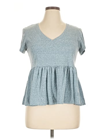 No Comment Short Sleeve Top (view 1)