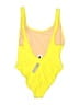 J.Crew Color Block Yellow One Piece Swimsuit Size 16 - photo 2