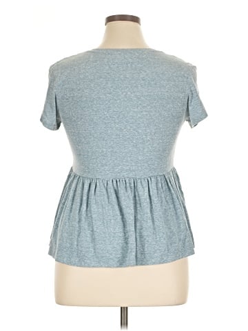 No Comment Short Sleeve Top (view 2)