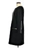 J.Crew 100% Polyester Black Casual Dress Size 6 - photo 5