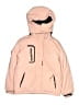 Assorted Brands 100% Polyester Solid Pink Snow Jacket Size 8 - 9 - photo 1