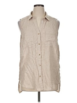 Zac & Rachel Sleeveless Button Down Shirt