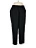 SOHO Apparel Ltd 100% Polyester Solid Black Casual Pants Size 2X - photo 1