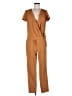 Cyrillus Solid Tan Brown Jumpsuit Size EU (IT) 36 / US 0 - photo 1