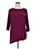 Susan Graver Burgundy 3/4 Sleeve Top Size XL - photo 1