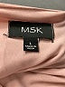 MSK 100% Polyester Pink Cocktail Dress Size L - photo 7