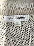 Blu Pepper 100% Acrylic Ivory Cardigan Size M - photo 7