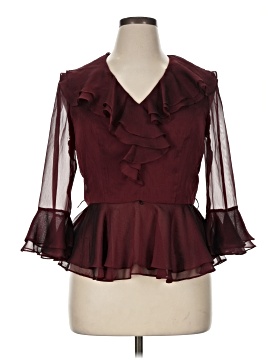 Victor Costa 3/4 Sleeve Blouse (view 1)