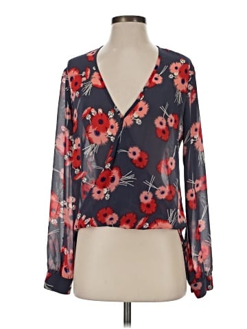 WAYF Long Sleeve Blouse (view 1)