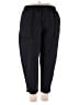 Nike 100% Nylon Solid Black Casual Pants Size XXL - photo 1