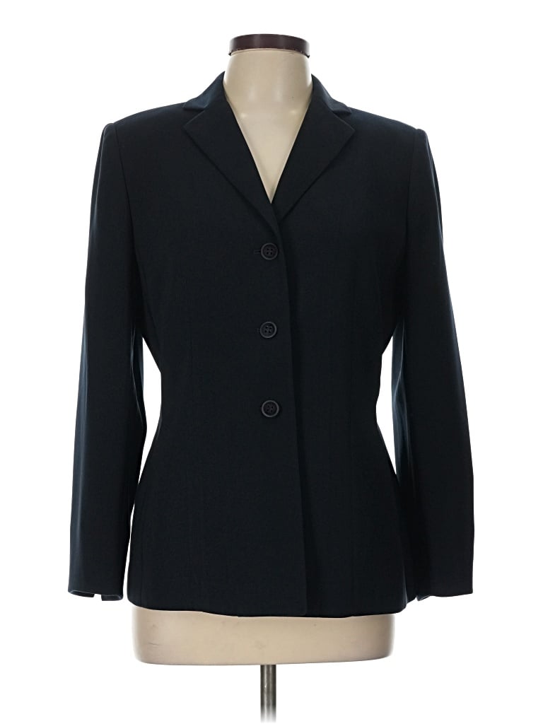 Pre-owned Kasper A.s.l. Blazer Jacket In Black