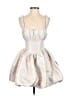 Lulus Silver Cocktail Dress Size XS - photo 1