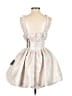 Lulus Silver Cocktail Dress Size XS - photo 2