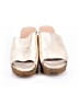 Aerosoles 100% Leather Ivory Sandals Size 8 - photo 2