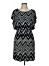 Coldwater Creek Chevron-herringbone Black Casual Dress Size 8 (petite) - photo 1