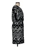Coldwater Creek Chevron-herringbone Black Casual Dress Size 8 (petite) - photo 4