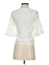 Assorted Brands Ivory 3/4 Sleeve Top Size S - photo 2